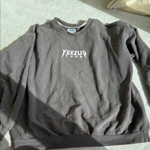 Yeezus Grey Sweatshirt